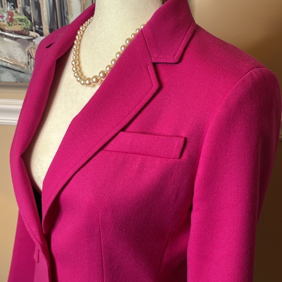 Gorgeous Talbots pink siren office jacket! - Picture 2 of 7